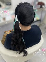 アイトーキョーエス 渋谷(AI TOKYO S)&nbsp;サイドポニー/サイドポニーテール/ツインテール/渋谷ヘアメ