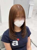 ヴィヒタ 川越 本川越(VIHTA.)&nbsp;ブリーチなしベージュカラーレイヤーカットで垢抜け川越本川越