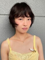 ヘアーアイストゥーレ(HAIR ICI TRE) グレージュ夏カラー暗髪グレーカラー透明感カラー