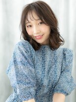 ドクターズサロン LAB 小山店&nbsp;髪質改善ミストバング暗髪こなれ感レイヤーロブv小山20代30代