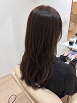 イロ ジェイアール JR奈良店(IRO) 艶ブラウン×レイヤーカットで叶える美髪ロング