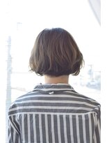 ヘアアンドメイク ムーア(Muuua)&nbsp;潤いパーマと人気のベージュカラーとボブ