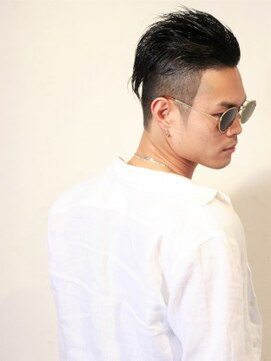 ヴィスト バイ レボ(VIST by REVO) ワイルド×ツーブロック×サイドパート【VIST 武田元気】