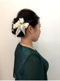 結婚式/お呼ばれアレンジヘア/パーティーヘアセット