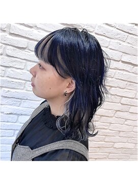 個性派インナーカラー L ルートヘアー Root Hair のヘアカタログ ホットペッパービューティー