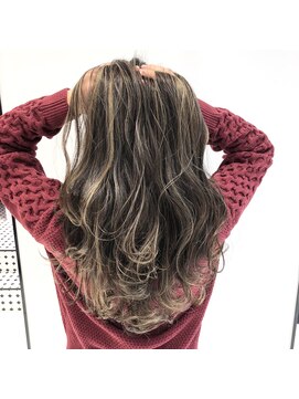 レイズ 立川(RAYS) 【RAYS/金本】3Dハイライト×パールグレージュ