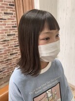アトリエリリア ヘア(Atelier LILJA)&nbsp;小学生女子の切りっぱなしボブ！