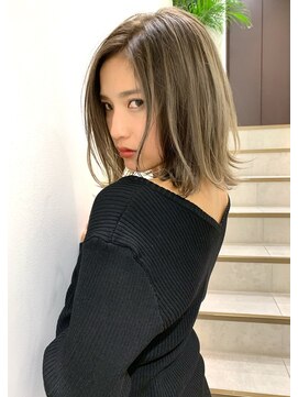 トルネード(TORNADO) オリーブグレージュハイライトバレイヤージュ　n9,9