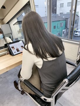 ヴェルダ 池袋店(verda) ブリーチなしダブルカラーモーブカラーグレージュ＊fukuda