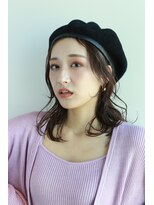 エクリ シセイドウ 麻布十番店(equri×SHISEIDO)&nbsp;【麻布十番】レイヤー×ベレー帽