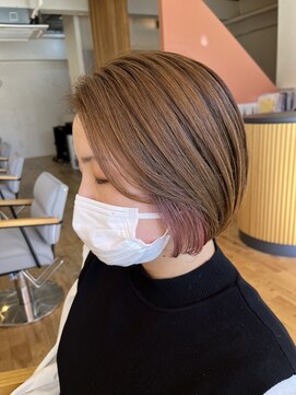 エンテイム(en-te:im) ボブ　インナーカラー