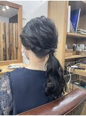 【ヘアセット】ローポニーアレンジ♪