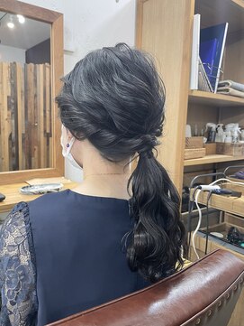 リッカ(RICCA) 【ヘアセット】ローポニーアレンジ♪