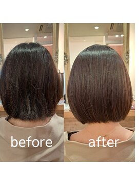 ナンプウ(Nanpu) カット、縮毛矯正