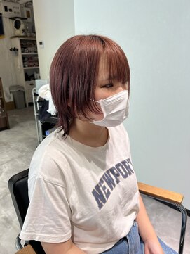 スミ(sumi) ウルフカット/長崎ウルフカット/ウルフヘア/20代30代40代◎岩田