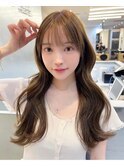 髪質改善＊美髪ミルクティーベージュ＊美髪【Zina京都駅前】
