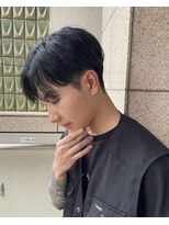 ゴーズゴー 吉祥寺(e)店(go s go)&nbsp;センターパート/メンズカット/メンズパーマ/波巻きパーマ