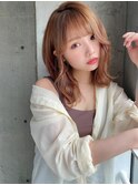 トリートメント ブリーチなしダブルカラー 前髪縮毛矯正