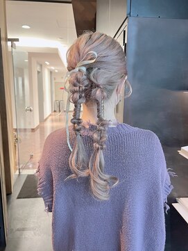 ロットアニバース(lott annibirth) 【髪質改善】ツインアレンジ@mutsumi