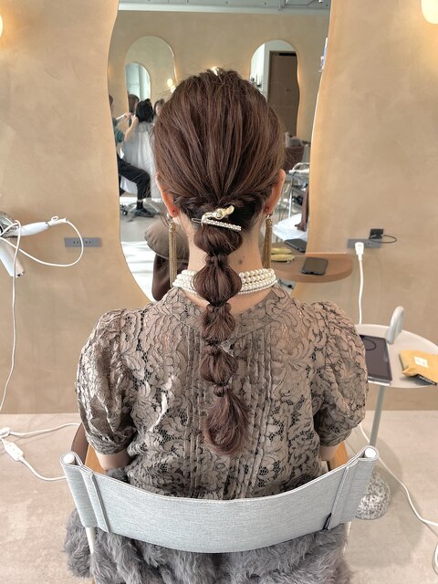 hair arrange