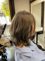 アクアマリン8810 ハチハチイチゼロ(AQUA MARINE 8810)&nbsp;美髪/切りっぱなしボブ/ピンクブラウン/エアリーロング/北習志野