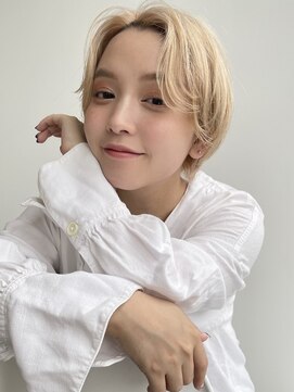 ゲーム 原宿店(GAME) ミルクティーベージュ/ダブルカラー/ケアブリーチ/髪質改善/原宿