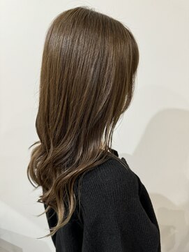 モア(more) カーキベージュ/くすみベージュ/韓国風巻き