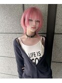 シャギーウルフカットショートウルフ中性ウルフレイヤーカット