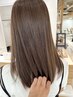髪質改善縮毛矯正『エアーストレート』+カット＋選べる最上級トリートメント