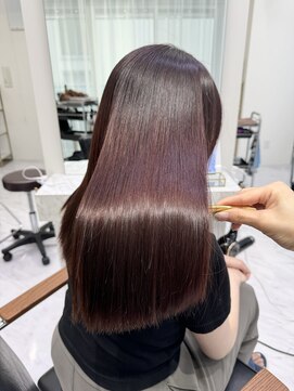 エレリー 静岡店(EleRe) 【艶髪】大人ピンク×酸熱トリートメント