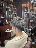 エムズ フォー メン(M'Z for men)&nbsp;2025 春　ツイストスパイラルシルバーメッシュ