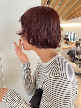ネイビー チャムズ 久留米(NAVY chums)の写真/【カット+低温デジタルパーマ+３ステップトリートメント¥14300】外国人ラフウェーブはNAVY chums久留米で☆