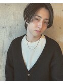 【ウルフ/アッシュブラック/カルマパーマ/ベリーショート/渋谷】