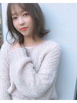 ロイ(ROY)&nbsp;シアーグレージュ×韓国風ロブ