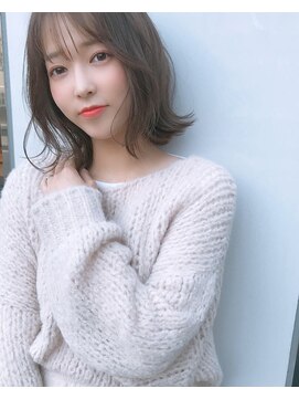 ロイ(ROY) シアーグレージュ×韓国風ロブ