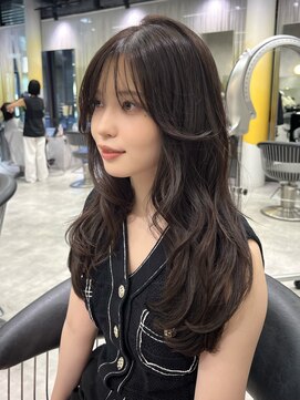 シティ(CITY) レイヤーカット チョコレートブラウンカラー 艶髪