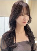 【air___myu】グレージュ/レイヤーカット/韓国