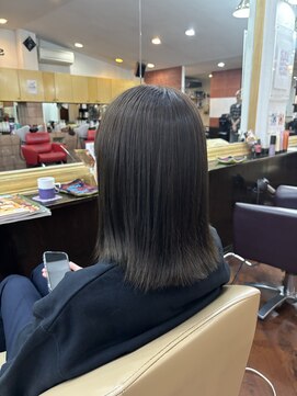 シャンプーボーイアネックス(SHAMPOO BOY Annex) 大人可愛いボブ20代30代40代セミロング◎長崎/佐世保