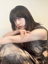 ノースイースト 阿佐ヶ谷店(north east)&nbsp;【阿佐ヶ谷】ミディアムレイヤー/ダークグレージュ