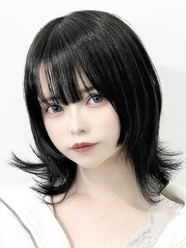 ルネラトーキョー(RUNERA TOKYO) ウルフカットボブウルフ外ハネショートカット