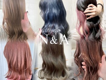 エヌアンドエー 春日部東口店(hair shop N&A)の写真/Wカラー対応◎透明感・抜け感のある旬カラーが人気♪ダメージを抑えながら、ワンランク上の仕上がりへ☆