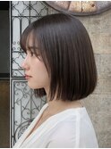 【四条烏丸】暗髪透明感×ボブ