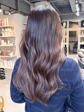 ディーエックス スリー(Dxxxx III) 艶髪 艶カラー ピンクベージュ 髪質改善