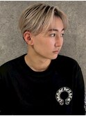 メンズカット ブロンズカラー ブリーチダブルカラー 20代 10代