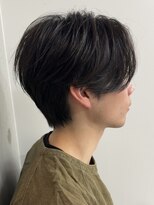 ガーデンタチカワネクスト(garden tachikawa next) 大人男子センターパート毛流れパーマニュアンスパーマ20代30代