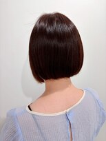 ヴァンカウンシル 一宮店(VAN COUNCIL)&nbsp;水光感たっぷり韓国風ストレート/透明感ブラウンショートボブ#1