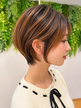 ビューイースト 亀戸 錦糸町(VIEW EAST) 顔型別ヘアスタイル/似合わせ診断/ショートボブ/小顔