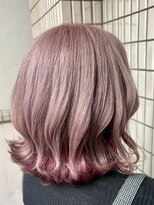 マティーナ ヘアー 池袋(Matina hair)&nbsp;【インナーカラー/グレージュ/ラベンダー】池袋駅・ブリーチ