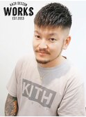 刈り上げショートグラデーション