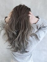 ムウ 難波(MOU)&nbsp;ハッシュカットフルバング似合わせカットレッドブラウン20代30代